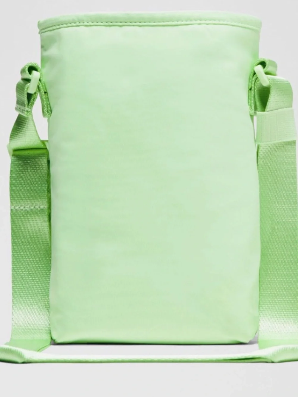 Lululemon Lime / Rainforest Green Crossbody Water Bottle with Front Pocket